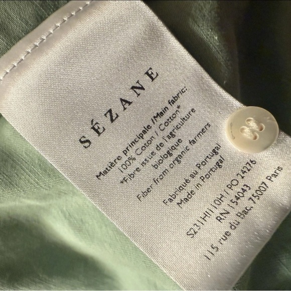 NEW w/ Tags Sézane Cotton Max Shirt, Sz 8 US/40 FR - Picture 5 of 7